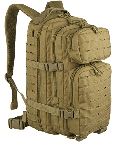 Mil-Tec US Assault Pack Laser Cut Tagesrucksack • Taktischer Militär Rucksack mit Laser-Cut MOLLE-System • Bundeswehr Rucksack, Wanderrucksack oder Reiserucksack für Outdoor, Camping & Einsatz