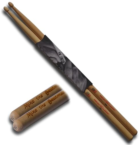 Original Vic Firth Drumsticks 5A individualisiert mit deiner Wunschgravur | Das Geschenk für Drummer, Schlagzeuger und Trommler