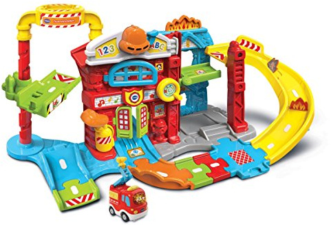 VTech Baby 80-503904 - Stazione dei pompieri Tut Baby Flitzer, 33,3 x 77,4 x 36,4 cm