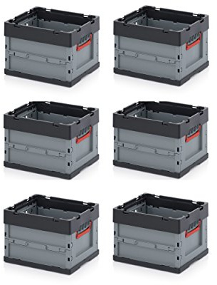 6 x professionell fällbox 40 x 30 x 27 inklusive gratis tullager * 6-set