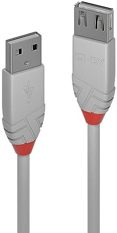 Prolunga USB 2.0 Tipo A Anthra Line, 0.5m
