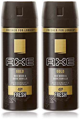 Axe - Gulddeodorant, 2 x 150 ml