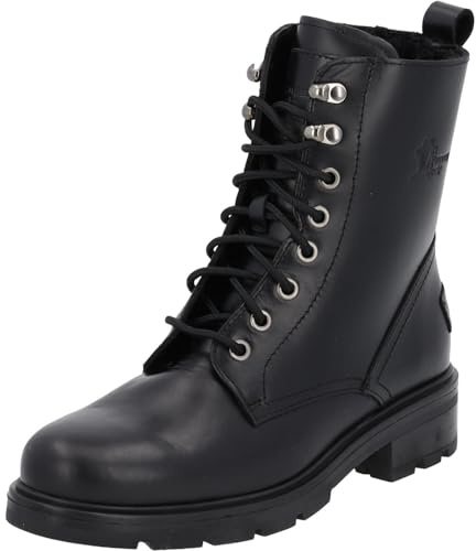 Panama Jack Lilian Igloo Springerstövlar för kvinnor, Black B003, 36 EU