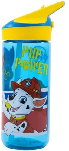 Stor 74697 Botella de Agua Infantil Reutilizable de Tritan de 620 ml de La Patrulla Canina