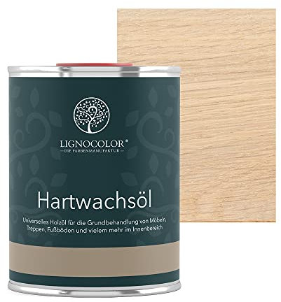 Lignocolor Hartwachsöl Holzöl für den Innenbereich (1 L, Sandstein)