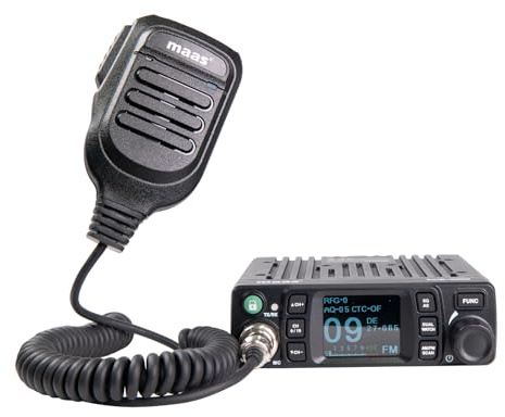 MAAS KCB-4000 CB Mobilfunkgerät - Multinorm - VOX - CTCSS - DCS - Farbdisplay