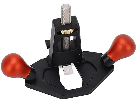 Woodworking Router Plane Hand Router Trimming Plane Hand Planer Aluminum Alloy Stainless Steel Brass for Woodworking Crafts Production Wooden Furniture Repair