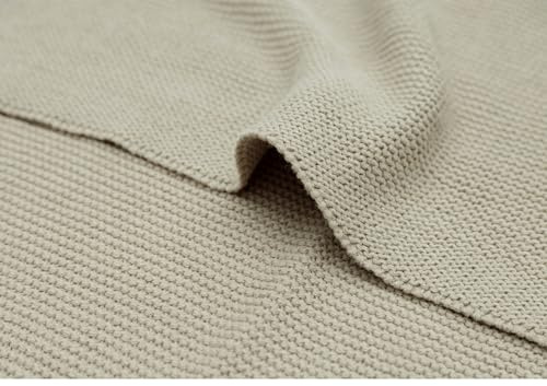 Personalisierte Babydecke | Bestickt mit Namen und Monogramm | Krabbeldecke (100cm x 150cm, Olive Green)