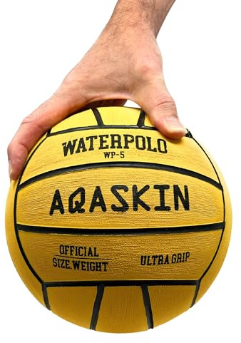 AQASKIN Wasserball (Gelb, Größe 5)