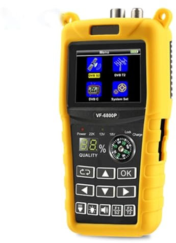 nmbhus Satellite Finder Support DVB-T2/DVB S2/DVB C Sat Finder Meter TV Receiver DVB T2 Tuner HD Digital Satfinder