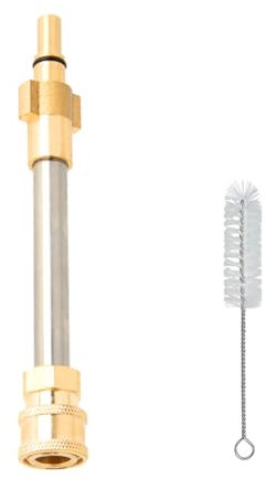 Xiciki Pressure Washer Adapter for Bosch AQT and Titan, 1/4 Quick Connect Water Gun Head to Snow Foam Lance Brass Adapter for Pressure Washer Accessories