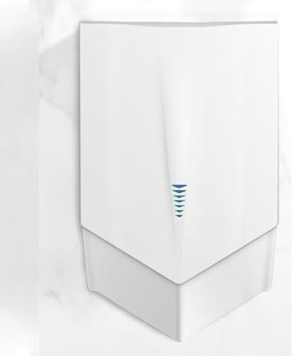 Asciugamani elettrico da 6-10 secondi, asciugamani elettrico commerciale da parete, dispositivo automatico a induzione a basso consumo energetico per l'asciugatura delle mani, asciugamani automatico