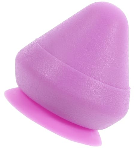 GANAZONO Bola de Masaje Muscular Profundo Pared Adhesiva, Pelota de Masaje Portátil Morada, para Relajación de Espalda, Cuello y Pies, Herramienta de Bienestar para Alivio Muscular en Casa
