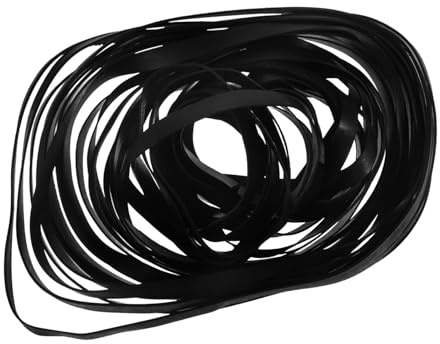 Housoutil 50pcs Versatile Rubber Drive Belts Flat Folded Cassette Tape Repair Kit for Recorder Player CD Dvd Vcr Drive Maintenance Tear-resistant Replacement