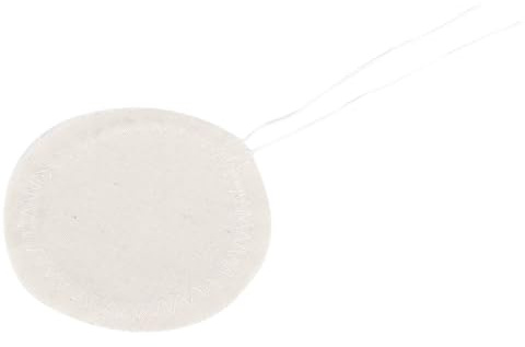 Fesjoy 10 Pièces de Remplacement de Tissu Filtrant de café en Coton Réutilisable Domestique avec une Saveur Douce, pour Pot de Siphon, Accessoire de Filtre à café, Facile à Nettoyer,