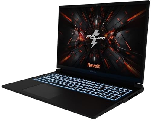 PcCom Revolt 5070 Portátil Gaming 16 QHD 165Hz, Intel Core i7-14650HX, 32GB RAM DDR5, 1TB SSD, RTX 5070, Windows 11 Home, Laptop Gaming Alto Rendimiento
