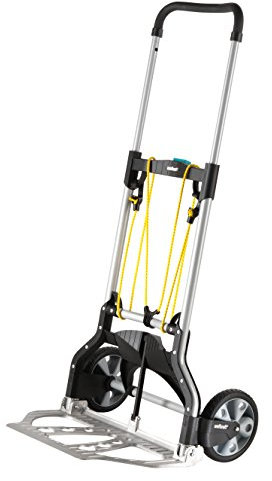 wolfcraft TS 850 Transportsystem 5501000 / Komfortable & klappbare Sackkarre für Lasten bis zu 100 kg - Stabiler Handkarren für Getränkekisten, Blumenkübel - Made in Europe