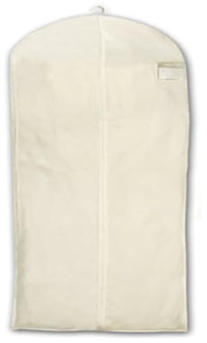 HBCOLLECTION - Kleidersack Kleiderhülle natürlicher Baumwolle (Kurz)