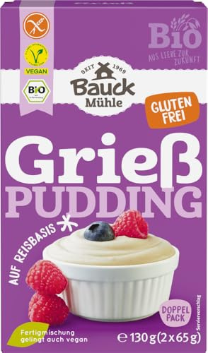 Grießpudding glutenfrei Bio 6 x 130 g