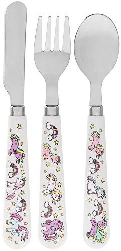 Lesser & Pavey LP42496A Little Stars Unicorn Cutlery Set,Multicolored,16.5cm