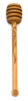 Honiglöffel Honigheber Honigspirale Olivenholz 16 cm