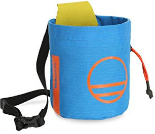 Wild Country Session Chalk Bag Blau-Orange - Kompakter zylindrischer Chalkbag, Größe One Size - Farbe Detroit Blue - Cit