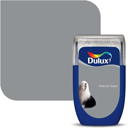Dulux Walls & Ceilings Tester Paint, Natural Slate, 30 ml