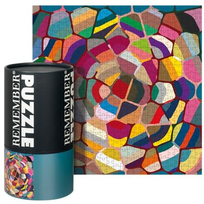 REMEMBER Puzzle Candy - 500 Teile - 50 x 50 cm - hochwertiges Puzzle