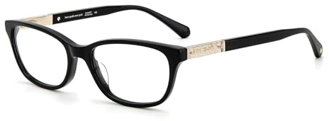 Kate Spade New York Hazen solglasögon blandade, svart, 49