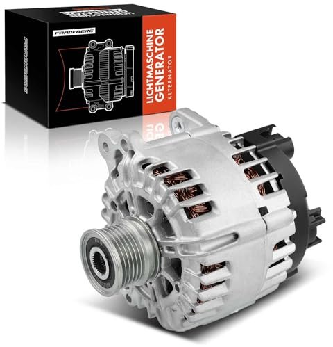 Frankberg Alternator Lichtmaschine Generator Replace# 06F903023P | Kompatibel mit A3 Golf V C.r.a.f.t.e.r E.O.S Exeo Superb II P.a.s.s.a.t M.u.l.t.i.v.a.n V T.r.a.n.s.p.o.r.t.e.r V