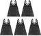 Artillery Hojas de Sierra Oscilante, 5 piezas 65 mm Hojas de Corte para Herramientas Oscilantes Multifunción, Accesorios Multiherramienta Universal para Cortar Madera, Clavos, Metal