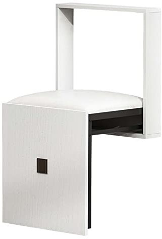 MJZYP Home Wand Klapphocker, Duschsitz Klappbar Wandmontage, Bad Klappbank für Senioren, Unsichtbarer Schuhwechselhocker an Der Wand, Tragfähigkeit 150 Kg A