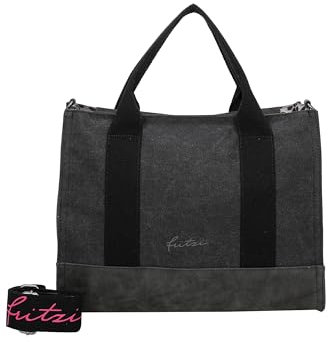 Fritzi aus Preussen Canvas Tote Bag Black