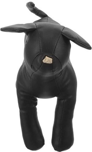 POPETPOP Pu Leder Hundemodell Für Kleidungsausstellung Flexibles Und Langlebiges Hundemanikin Aus Pu Für Hunde-Mode-displays Sitz Und Stehpositionen