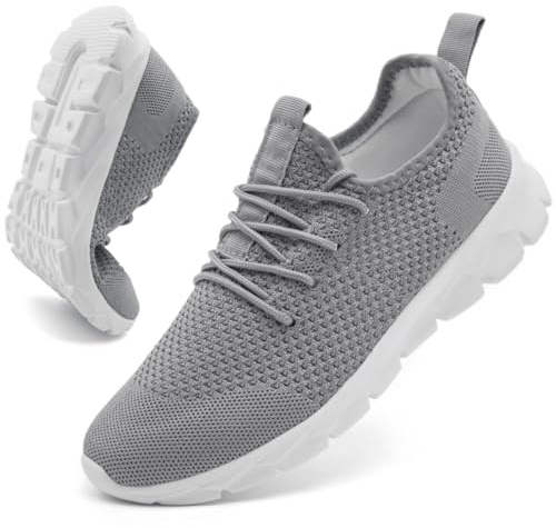 JUEQIBAA Baskets Hommes Chaussures De Course sur Route Sneaker Gym Athlétique Respirant Sports De Plein Jogging Léger Confortable Casual Chaussures De Marche