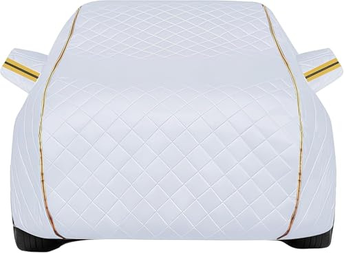 Telo copriauto antigrandine per mini F56 cooper 2014-2025, Fodera in cotone Oxford spesso per telone impermeabile per auto, resistente a vento, pioggia, neve, grandine e raggi UV