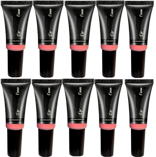 Lip Brightening Cream for Dark Lips - Fade Lip color,suitable for Smokers & Non - Smokers,lightweight no greasy,mild and safe,Deep Moisturized,soothing & Brighten,restoration fine lines (10PCS)
