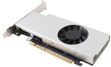 SUNGOOYUE Tarjeta Gráfica para Juegos 1650, 4 GB GDDR6 128 bits Tarjeta de Video PCI Express 3.0 16X de Perfil bajo con Interfaz Multimedia HD y DisplayPort, para PC para Juegos 1650