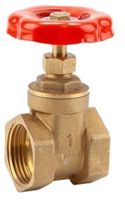 Gardena Muffen-Absperrschieber mit Innengewinde: Absperrriegel mit beidseitigem Innengewinde, 33,3 mm (G 1 Zoll)-Gewinde, 12 bar Arbeitsdruck (7341-20)