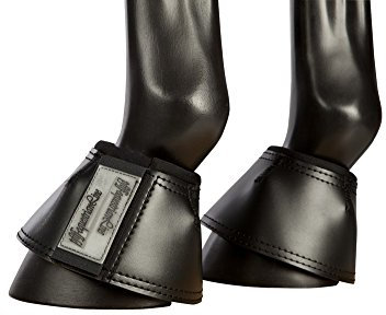 Springglocken mit Klettverschluss, schwarz L