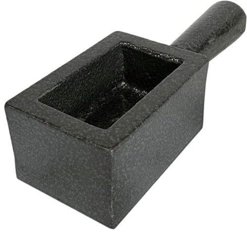 Gusseiserne Barren-Schmelzform, für Silber- und Goldbarren, für 200 g (7 Unzen), Gussform, Schmelzwerkzeug
