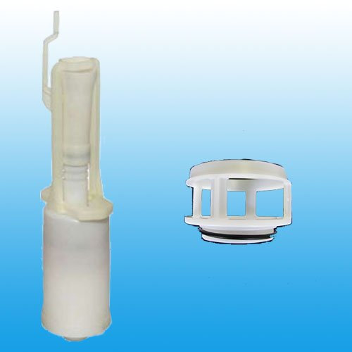 SCHWAB SET Auslaufventil und Bodenventil Ablaufglocke zu UP-Spülkasten 180.000