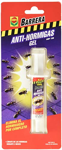 COMPO Barrera Jeringa Anti-hormigas gel 10 gr | Crea una barrera protectora que impide el paso de hormigas, aplicación precisa en grietas y rendijas