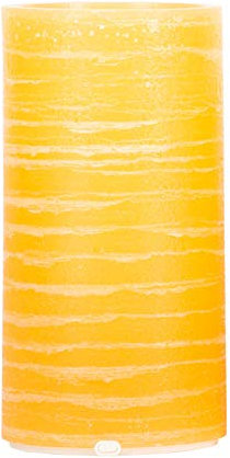 AQUAZEN Bougie en Cire brossée Fontaine à Eau - 5 LEDs Batterie Lithium 18650 – 2200mAh (20cm)