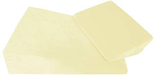 Nito XXL Keilkissen: 2er Set Creme mit Abnehmbaren Bezug (waschbar)