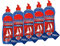 SOMAT Liquide de rinçage 5 en 1 (5 x 750 ml), additif de liquide vaisselle pour un séchage rapide, le liquide de rinçage pour lave-vaisselle donne une brillance brillante sur les verres, la vaisselle