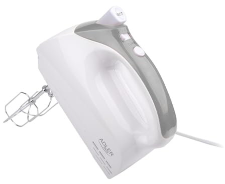 Mixeur Batteur électrique Adler AD 4201g, 300W, 5 vitesses, fonction turbo