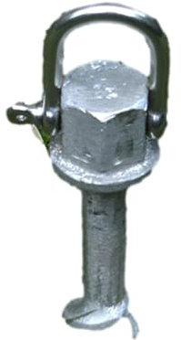 STABIELO 3 Stück WURMSCHRAUBEN Gewinde SCHRAUBHERING mit Holly 24 mm Ø EDELSTAHLSCHÄKEL mit Tasche