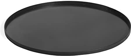 gartendekoparadies.de Bodenplatte für Feuerschale, Feuerstelle, Feuerkorb Gartendeko aus Stahl (70 cm)