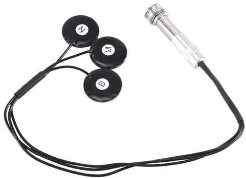 TsoLay Patch Pickup Holzgitarren-Tonabnehmer Piezo-Tonabnehmer Harfen-Tonabnehmer für Akustikgitarren-Zubehör